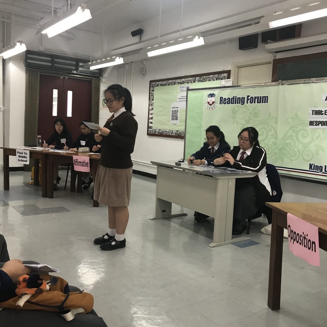 Reading Forum 2019 (English Debate Session) – STGSS