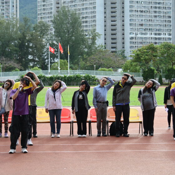 Warming up for races